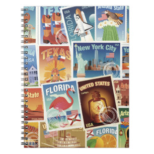 Carnet Timbres-poste des Etats-Unis