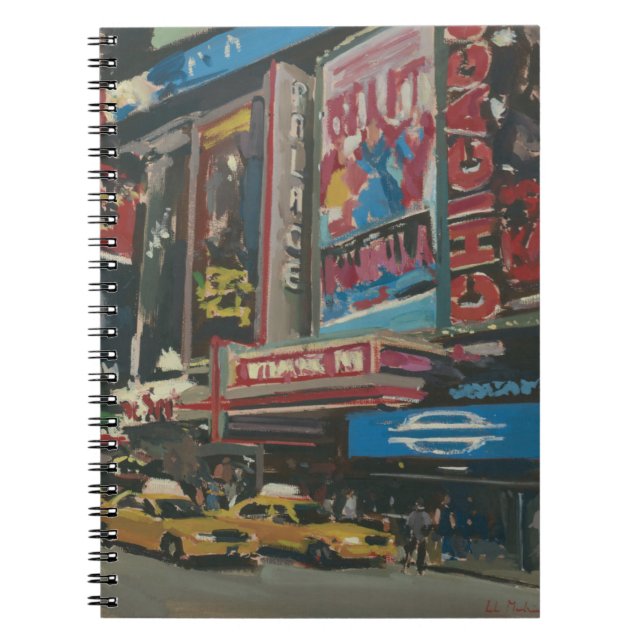 Carnet Times Square lumineux 2012 de lumières (Devant)