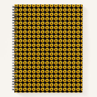 Carnet Tiny Believe Big Sunflower print
