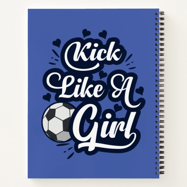 Carnet Tire Comme Une Fille (Dos)