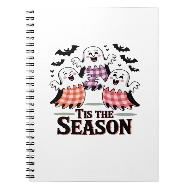 Carnet Tis The Season Checkered Halloween (Devant)