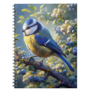 Carnet Tit bleu