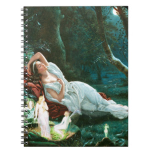 Carnet Titania Dormir au clair de lune Simmons Fae Art