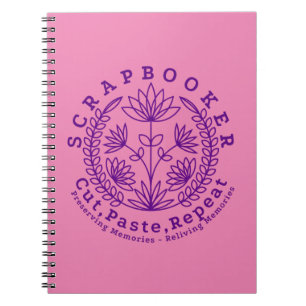 Carnet Titre : "Scrapbookers - Couper, Coller et Répéter"