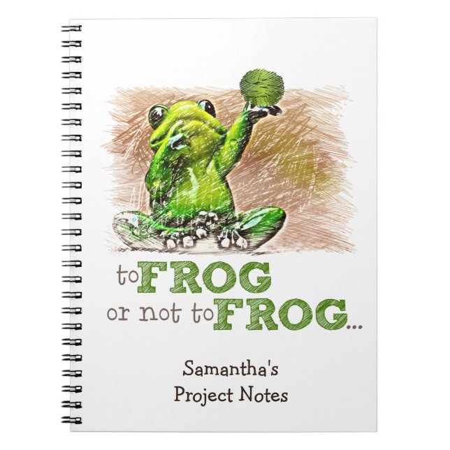 Carnet To Frog or Not to Frog ... (Devant)