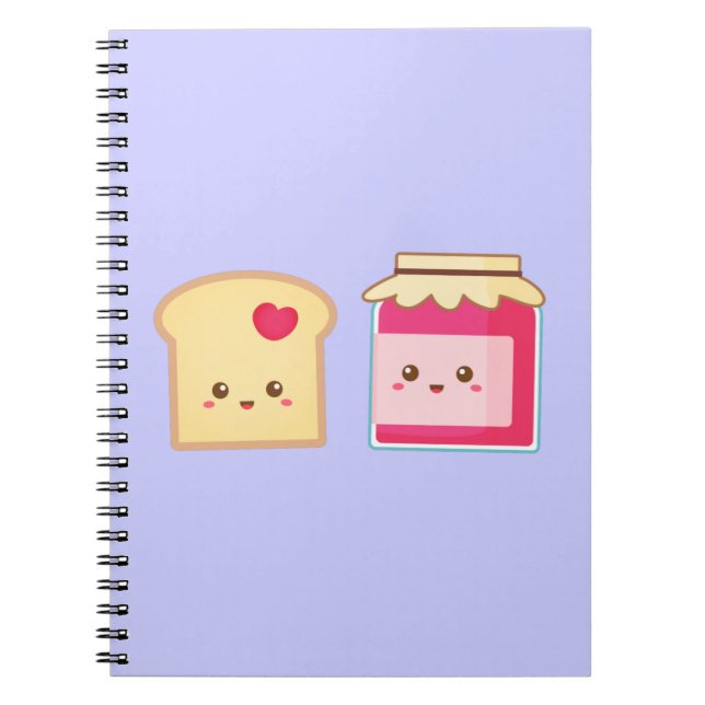 Carnet Toast Mignon et Confiture de Fraises, Répandre l'A (Devant)