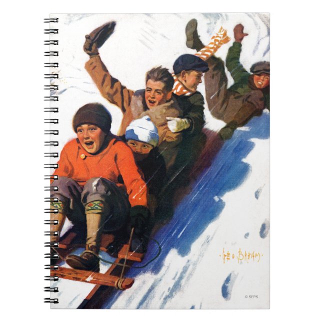 Carnet Tobagganing (Devant)