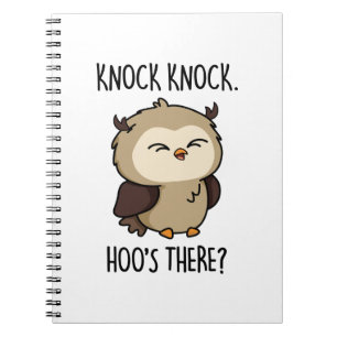 Carnet Toc Toc Qui est là Chouette Blague de Hibou Drôle