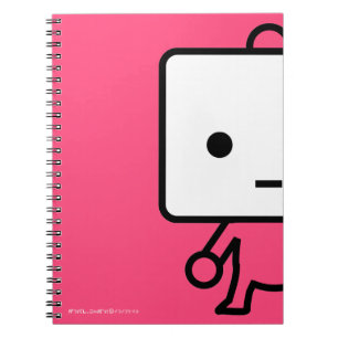 Carnet - tofu - rose