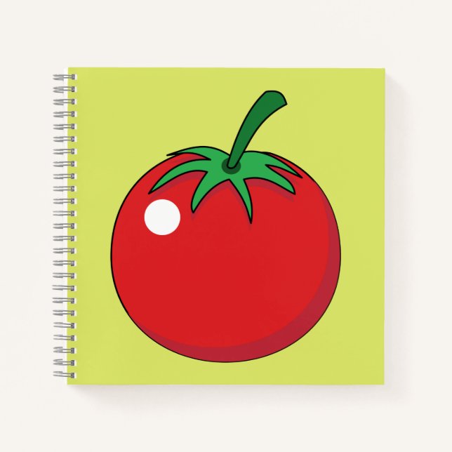 Carnet Tomato rouge (Devant)
