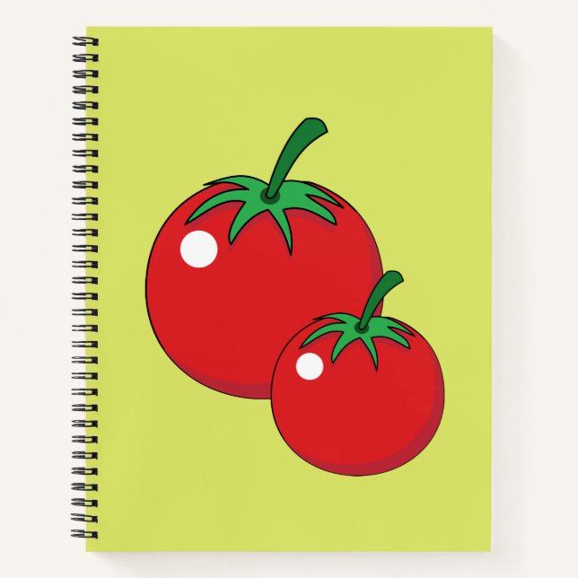 Carnet Tomato rouge (Devant)