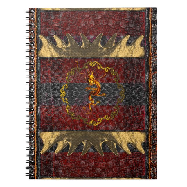 Carnet Tome rustique antique ancien de la Renaissance 3a (Devant)