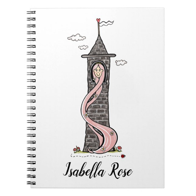 Carnet Tone Rapunzel (Devant)