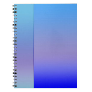 Carnet Tons bleus