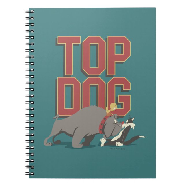 Carnet "Top Dog" Spike Garder TWEETY™ De SYLVESTER™ (Devant)
