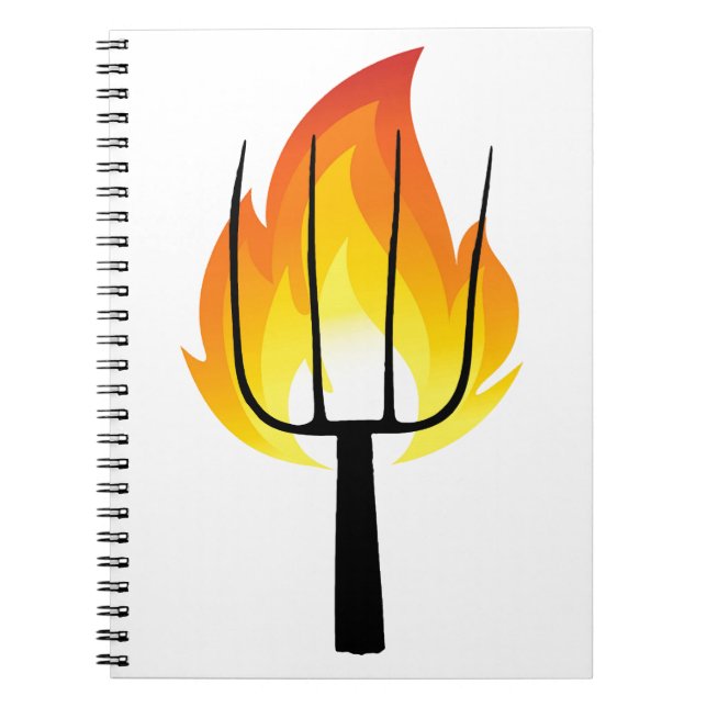 Carnet Torche et fourche (Devant)