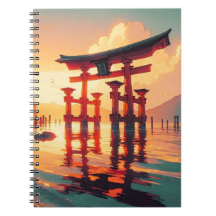 Carnet Torii de la lumière montante