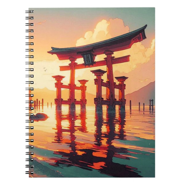 Carnet Torii de la lumière montante (Devant)