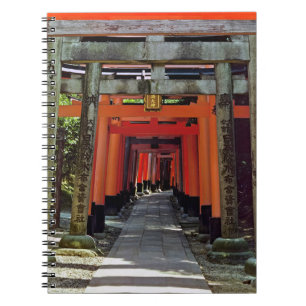 Carnet Torii gates - Kyoto, Japan, Asia