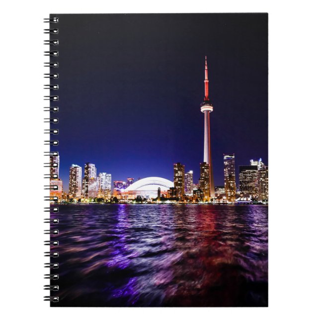 Carnet Toronto Skyline la nuit (Devant)