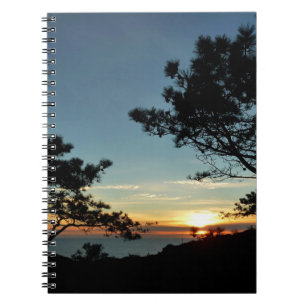 Carnet Torrey Pine Sunset III California Landscape