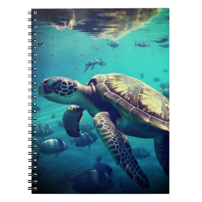 Carnet Tortue de mer (Devant)