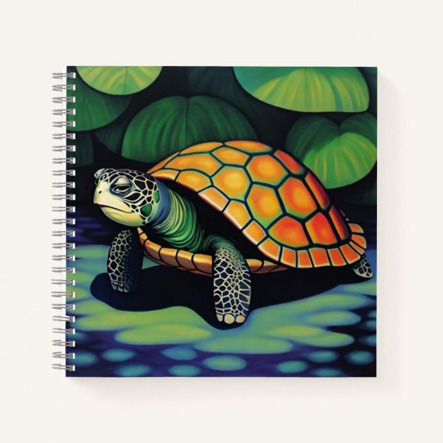 Carnet Tortue de mer (Devant)