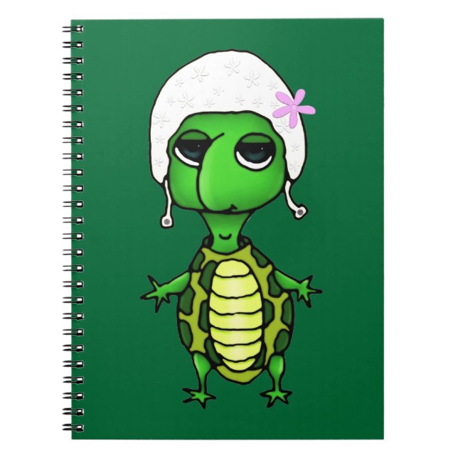 Carnet Tortue de natation (Devant)