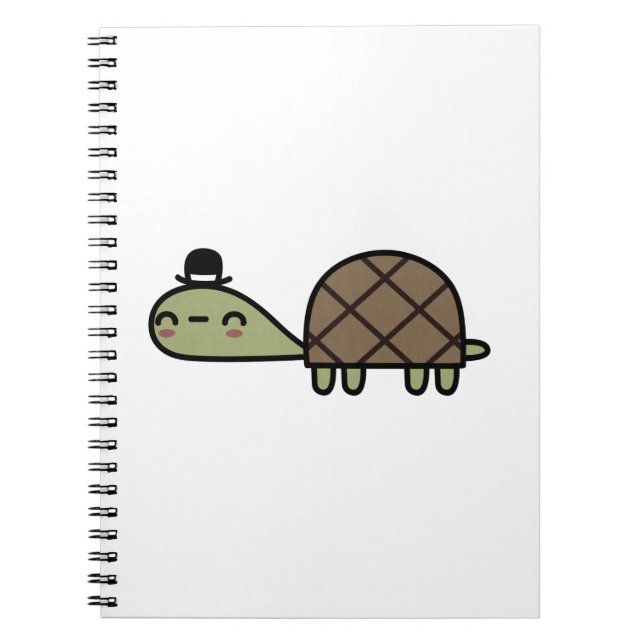 Carnet Tortue heureuse (Devant)