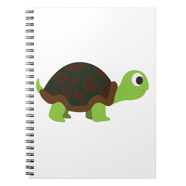 Carnet tortue mignonne (Devant)