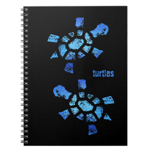 Carnet Tortues de l'eau bleue