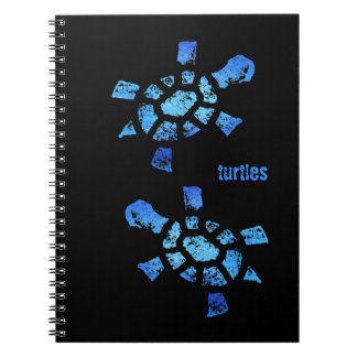 Carnet Tortues de l'eau bleue