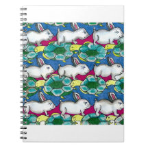 tortues et pattefanart de tessellation de lapins