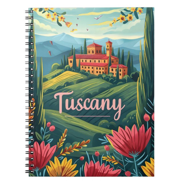 Carnet Toscane Italie (Devant)
