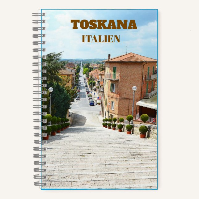 Carnet Toscane — Italie (Recto)