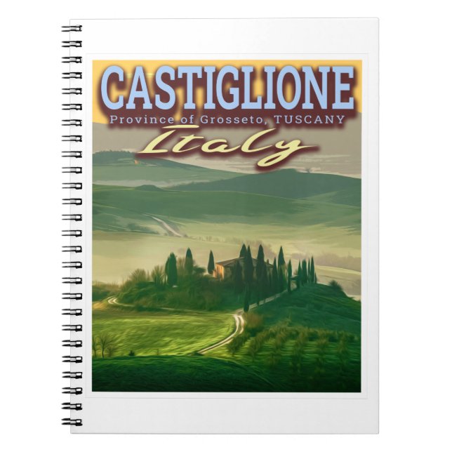 CARNET TOSCANE ITALIE - CAMPAGNE ITALIENNE (Devant)