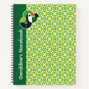 Carnet Toucan Géométrique Inspiré de la Nature pour les A