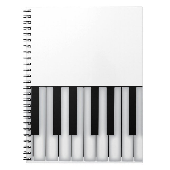 Carnet Touches de piano (Devant)