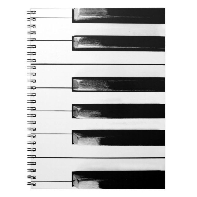 Carnet Touches de piano anciennes (Devant)