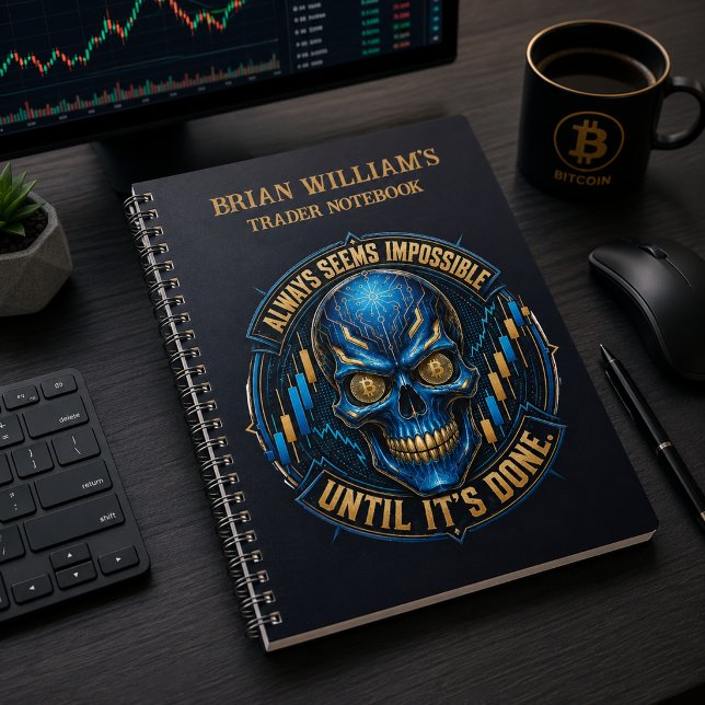 Carnet Toujours Impossible Bitcoin (Image shown for illustration purposes only.)
