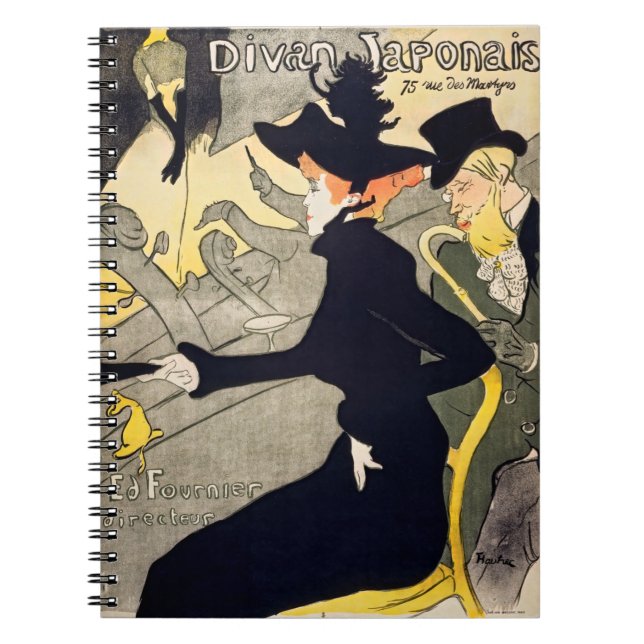 Carnet Toulouse-Lautrec - Divan Japonais (Devant)