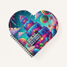 Tour de château de bonbons fantaisistes texte pers