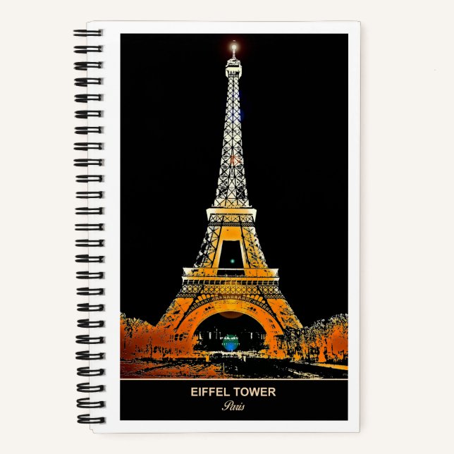 Carnet Tour Eiffel : Capturez vos souvenirs (Recto)