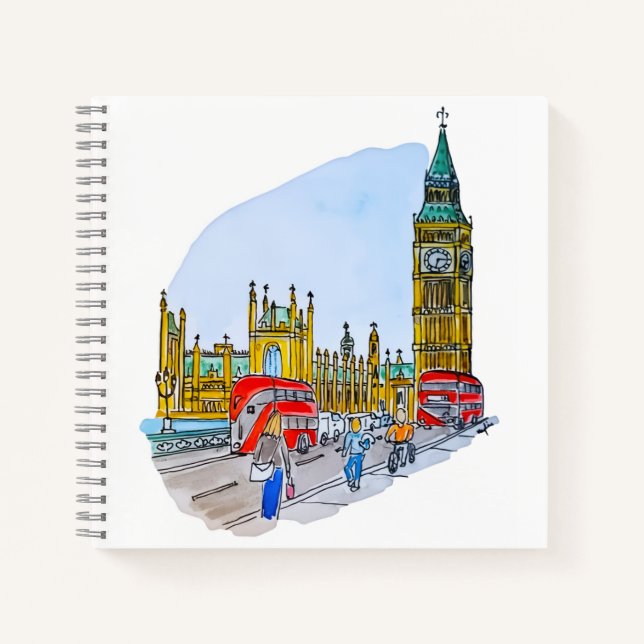 Carnet Tour Elizabeth, alias Big Ben (Devant)