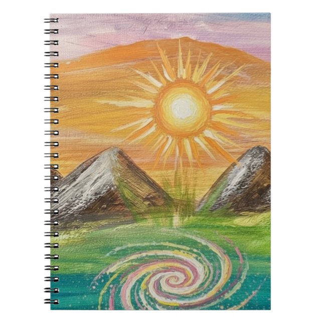 Carnet Tourbillon d'énergie de la nature  (Devant)