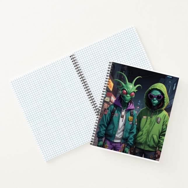 Carnet Touristes extraterrestres (Intérieur)