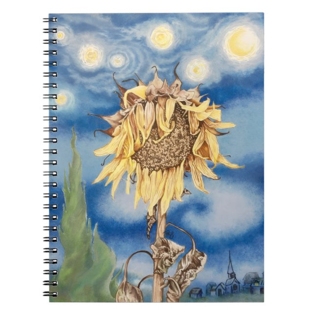 Carnet Tournesol de Vincent (Devant)