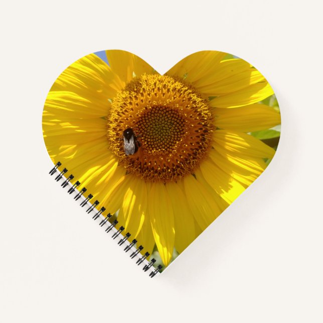 Carnet Tournesol jaune (Devant)