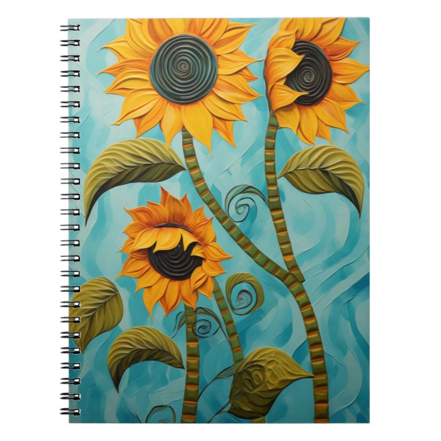 Carnet Tournesols (Devant)