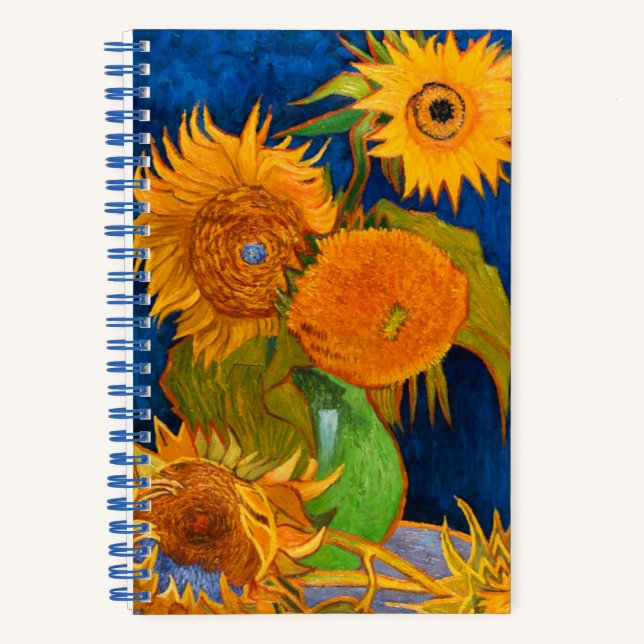 Carnet Tournesols de Van Gogh (Recto)